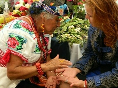 Los curanderos operan con demasiada frecuencia en situaciones de pobreza y penuria, Oaxaca, México