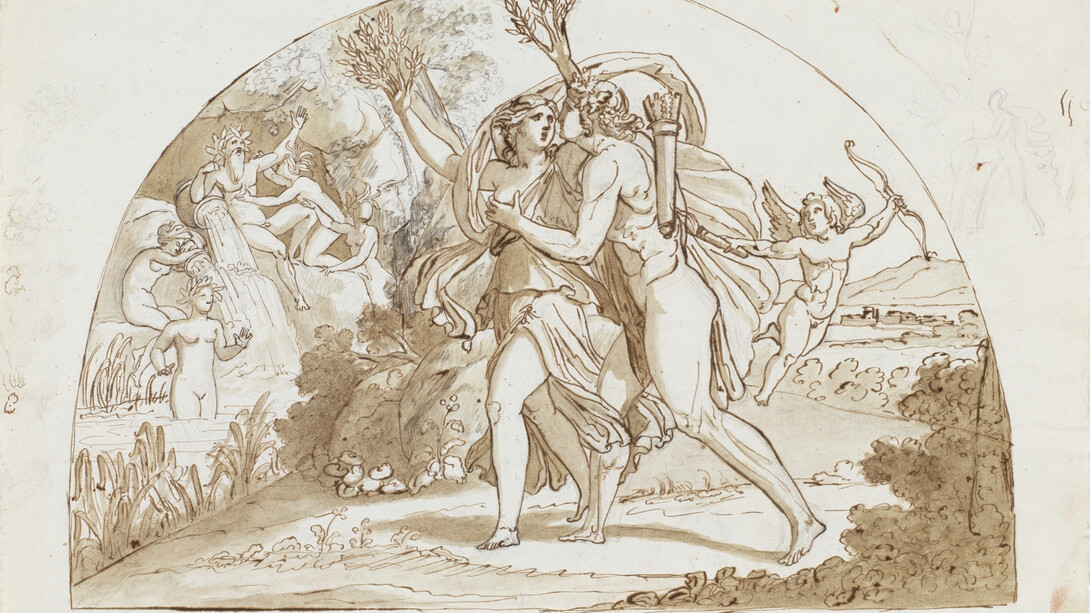 José de Madrazo y Agudo, Apollo and Daphne, 1812 - 1813. Courtesy of Museo del Prado