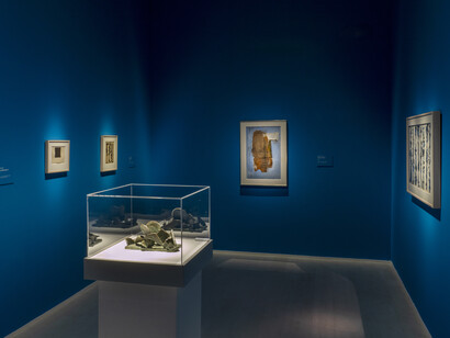 Helen Frankenthaler, Dipingere senza regole, vista della mostra. Per gentile concessione di Palazzo Strozzi