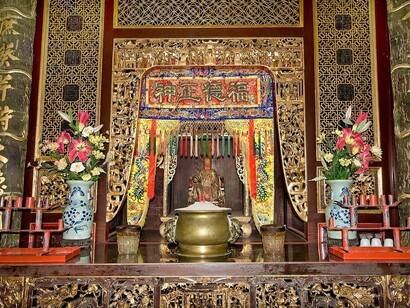 Il Leong San Tong Khoo Kongsi (noto anche come Khoo Kongsi Temple), George Town, Penang, Malesia