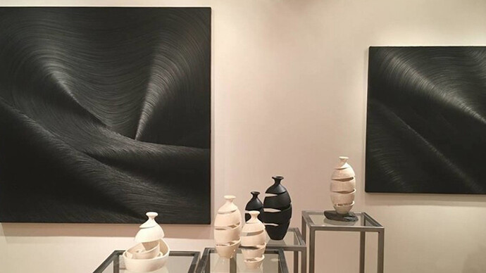 Stroke of Genius, Exhibition view. Courtesy of Lyons Wier Gallery