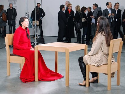 «A artista está presente» (MoMa, 2012) 