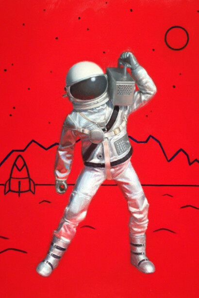 John Darley, Astronaut, 2017. Courtesy of Cavalier Galleries