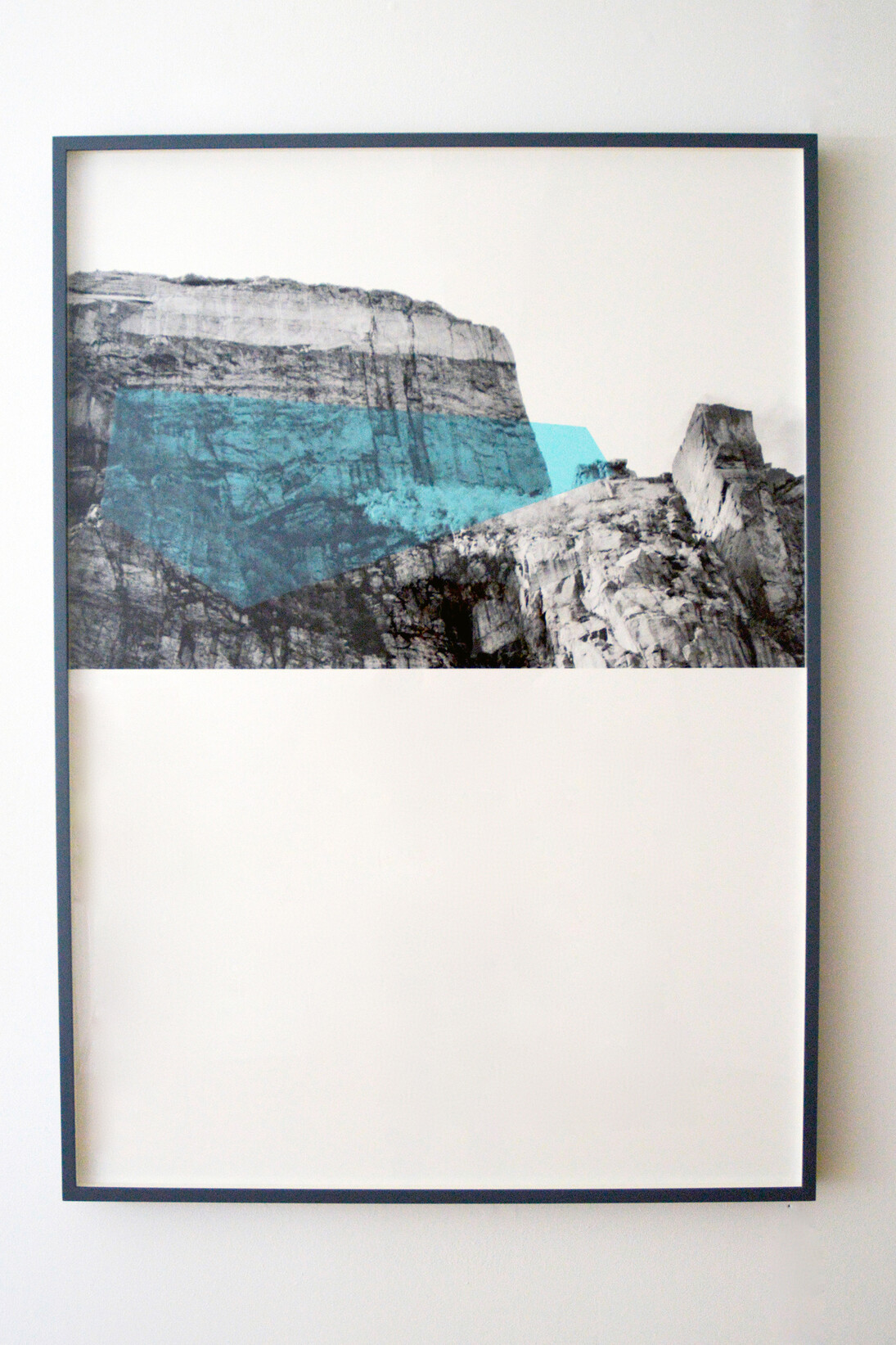 Amy Stephens, Preikestolen, 2015, Silkscreen, 122 x 86 cm, Edition of 3 + 1AP