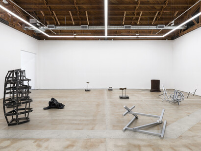 Aria Dean, Facts Worth Knowing, exhibition view. Courtesy of the artist and Château Shatto, Los Angeles