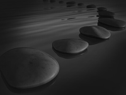 Juntos mirando lontananzas, desde balcones que miran hacia lagos encantados, o hacia bahías