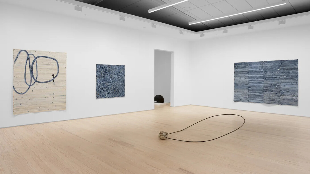 Jamal Cyrus, how you sound, exhibition view. Courtesy of Inman Gallery