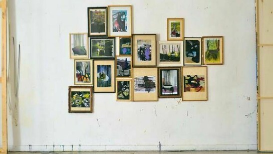 Gioacchino Pontrelli, C.E. Paesaggio 1P, 2012 dimensioni variabili, tecnica mista su carta fotografica,courtesy galleria Oltredimore, Bologna