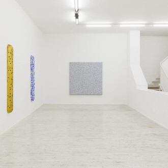 John Torreano, 2025 space: looking in looking at, vista della mostra. Per gentile concessione di Thomas Brambilla Gallery