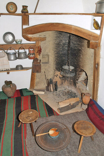 A leather-worker's house. Courtesy of Open Air Ethnographic Museum