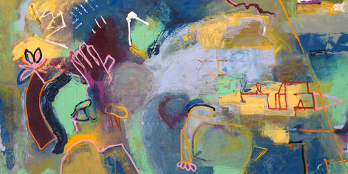 Nefelibata. Courtesy of Walter Wickiser Gallery