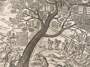 The Royall Oake of Brittayne, print, 1649, England. Museum no. E.217-2002. © Victoria and Albert Museum, London. Purchased through the Julie and Robert Breckman Print Fund