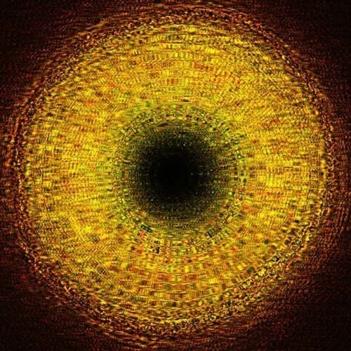 Sung Yong Hong, Heuristic 9, 2013, 3D Lenticular Print, 100 x 100 cm
