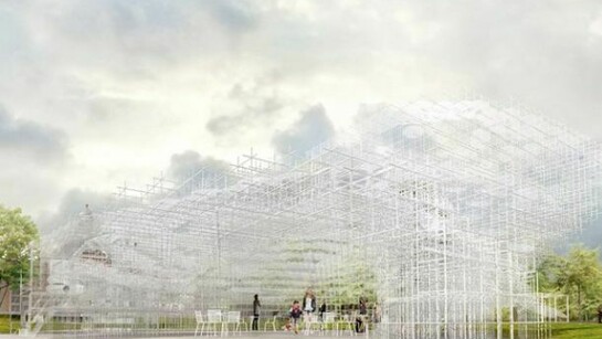 Serpentine Gallery Pavilion 2013, Designed by Sou Fujimoto, Indicative CGI, © Sou Fujimoto Architects