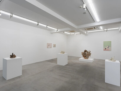 Soe Yu Nwe and Tomoko Kashiki, exhibition view. Courtesy of Ota Fine Arts