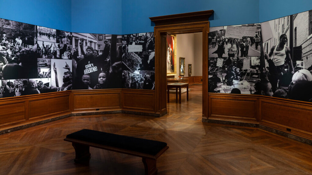 Heavy with history: Devin Allen and the Baltimore uprising, exhibition view. Courtesy of the Baltimore Museum of Art
