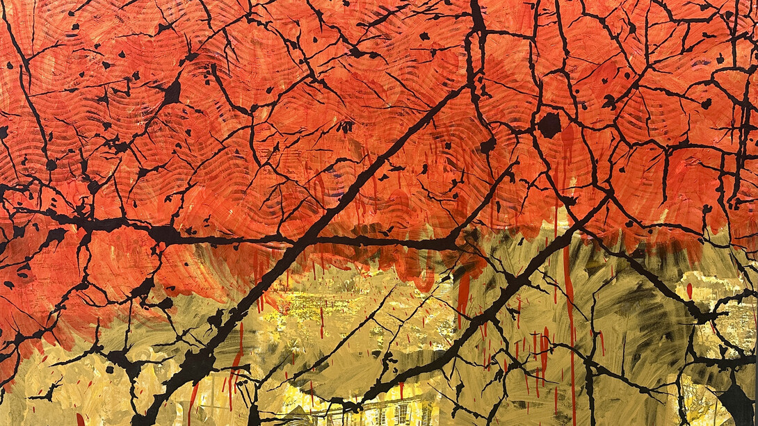 Ibrahim Miranda, Tormenta fractal (detail), 2016. Courtesy of Diana Lowenstein Gallery