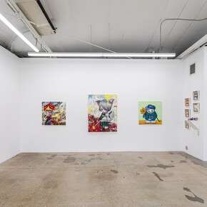 Yosuke Ueno, Beautiful Noise, 2023, installation view. Courtesy the artist and Thinkspace Projects