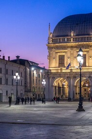 Brescia, Piazza della Loggia, Italia