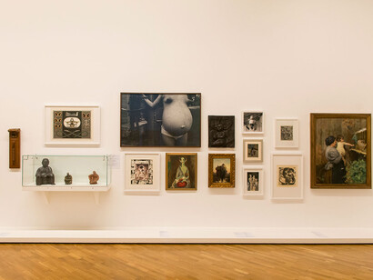 Vários artistas, Pinacoteca, acervo, vista da exposição. Cortesia da Pinacoteca