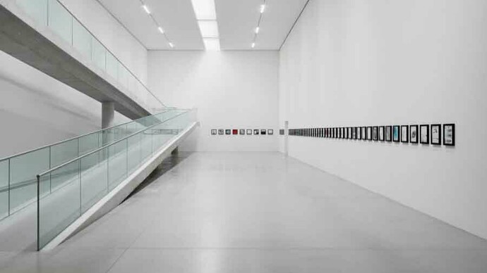 Adam Pendleton, Can I be? Exhibition view. Courtesy of the Langen Foundation
