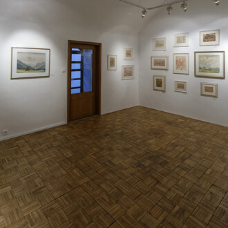 Ján Polom, The four seasons, exhibition view. Courtesy of Gallery of Spiš Artists