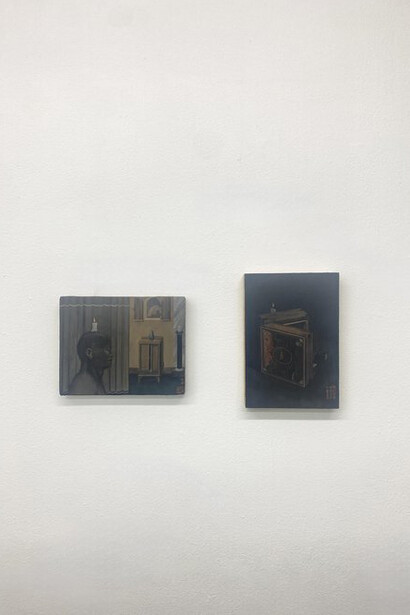 Various artists, The darkest hour, exhibition view. Courtesy of SARAHCROWN Gallery