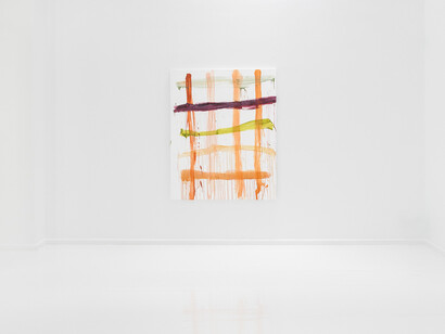 Alexander Wertheim, Empordà paintings, exhibition view. Courtesy of Alzueta Gallery