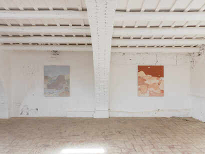Alba Suau, Plaza blanca, exhibition view. Courtesy of Alzueta Gallery