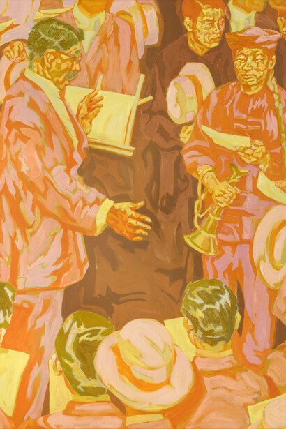 Livien Yin, The Speakers (detail), 2023. Courtesy of the New York Historical