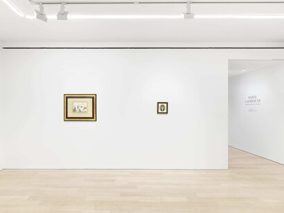 Marie Laurencin, Works from 1905 to 1952, exhibition view. Courtesy of Almine Rech