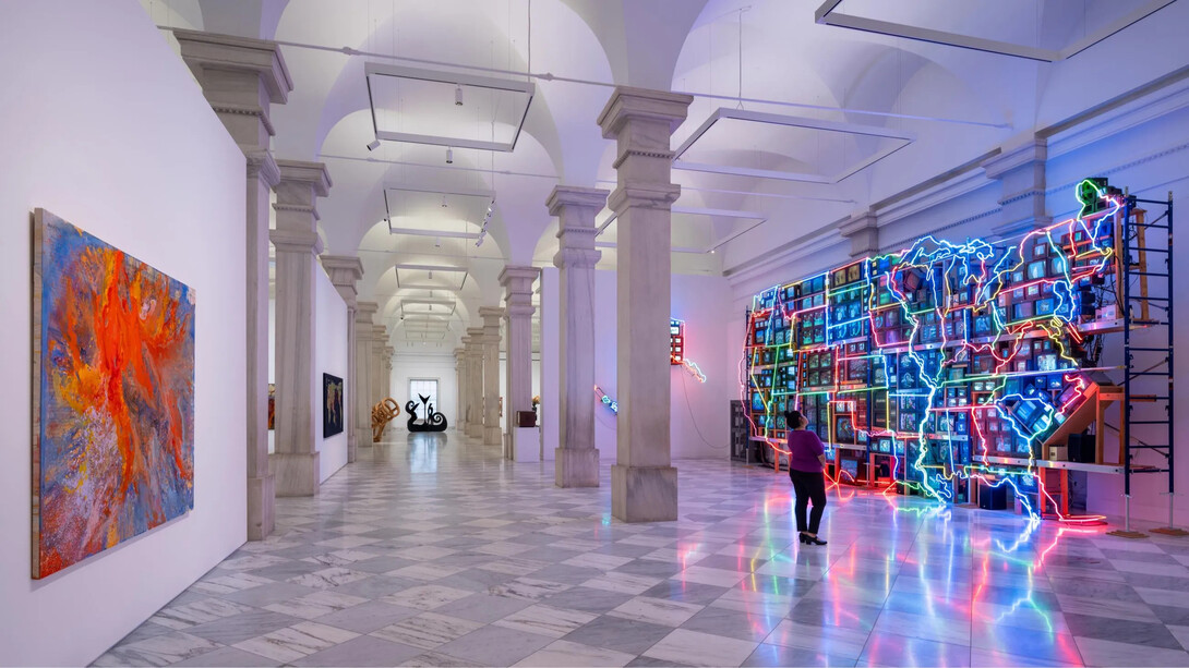 Various artists, Galleries for modern and contemporary art, exhibition view. Courtesy of SAAM