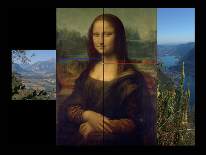 Leonardo da Vinci, I paesaggi lariani negli sfondi della Signora di Lo'bardia (nota come Monna Lisa o Gioconda)