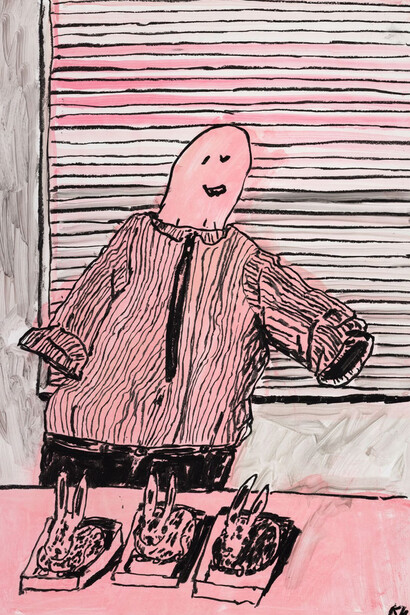 Kathleen Henderson, Mr Edwards, 2021. Courtesy of Anglim/Trimble Gallery