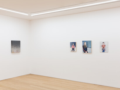 View of Kaleidoscopes: Contemporary Portraiture at Perrotin Hong Kong, 2020. Photo: Ringo Cheung. ©2019 Takashi Murakami/Kaikai Kiki Co., Ltd. All
Rights Reserved. Courtesy of the artists and Perrotin