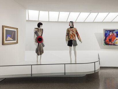 Italian Futurism Installation, view @ Guggenheim New York  