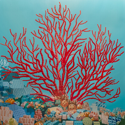 Dagoberto Rodríguez, Submersus (detail), 2025. Courtesy of Casado Santapau Gallery