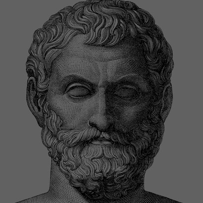 Tales de Mileto vivió entre los siglos VII y VI antes de nuestra Era