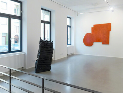 In neuen Räumen! Gereon Krebber, Imi Knoebel. Installationsansichten. Courtesy Galerie Christian Lethert, Köln