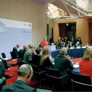 
OLIVIER MENANTEAU
Petersberg Climate Dialogue VI Reaching for the Paris outcome”19 May 2015 Berlin
courtesy galerie anne barrault
