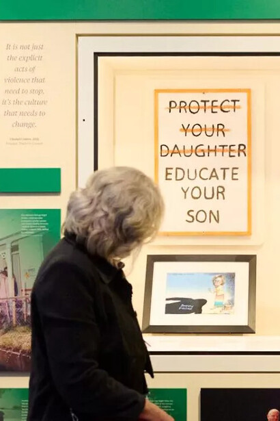 Changemakers: crafting a difference, exhibition view. Courtesy of the Museum of Australian Democracy