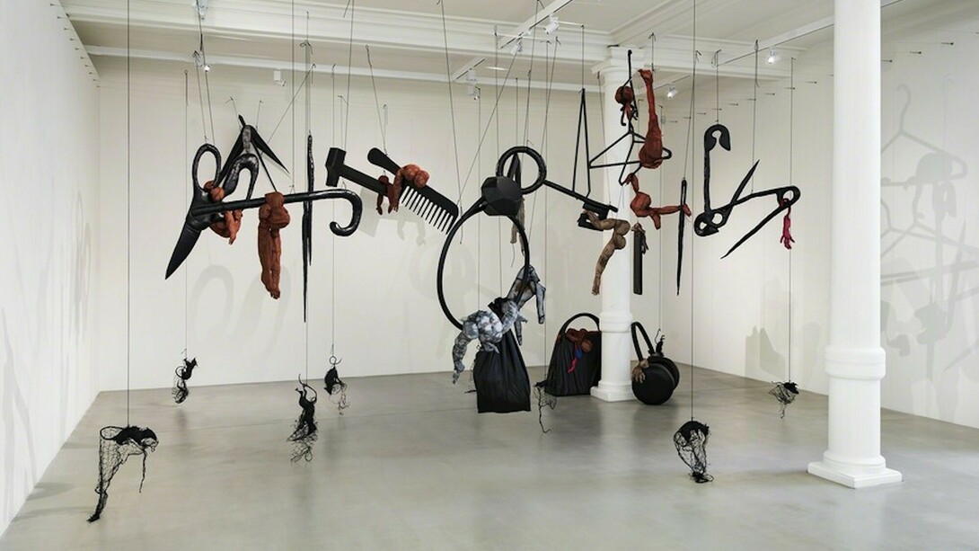 Annette Messager, Exhibition view. Courtesy of Marian Goodman Gallery