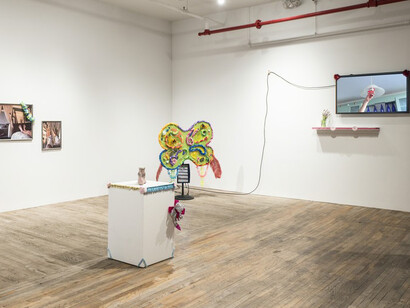 ooh la la. Courtesy of Postmasters Gallery