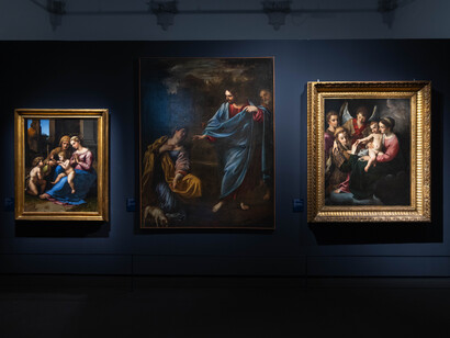 Los Farnesio en la Roma del siglo XVI, vista de exhibición. Cortesía del Museo Capitolino