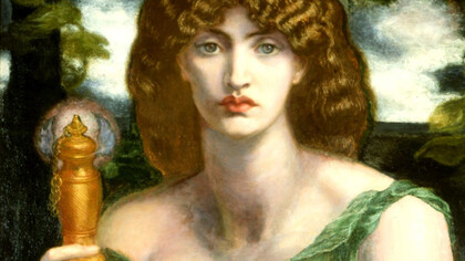 Dante Gabriel Rossetti. Mnemosyne