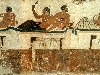 Paestum, Banchetto
