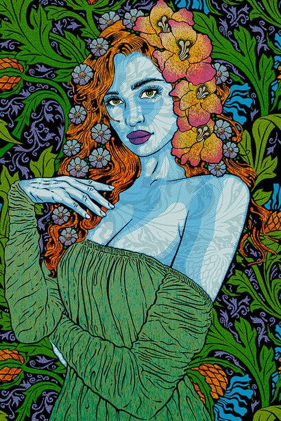Chuck Sperry, Sophia (detail), 2026. Courtesy of Harman Projects