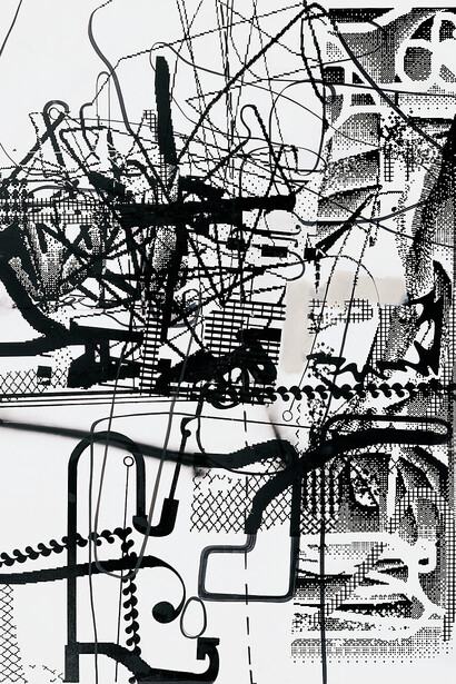 Albert Oehlen, Son of dogshit, 1997. Mit freundlicher Genehmigung der Hamburger Kunsthalle