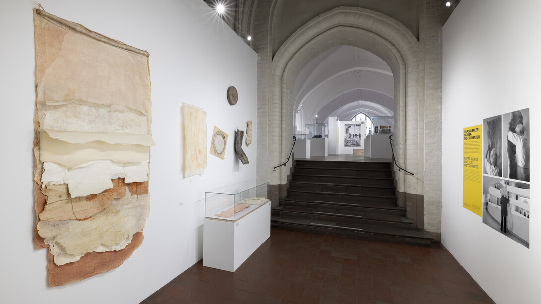 Alison Knowles, Retrospective 1960–2022, exhibition view. Courtesy of Nikolaj Kunsthal 