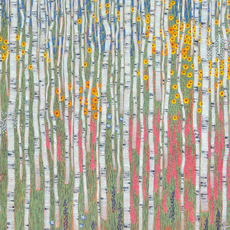 David Grossmann, Continuations, summer (detail). Courtesy of Altamira Fine Art